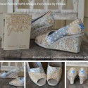 Stand Out At Your Wedding with Hand-Painted TOMS Shoes & Wedges from Soled By Melissa